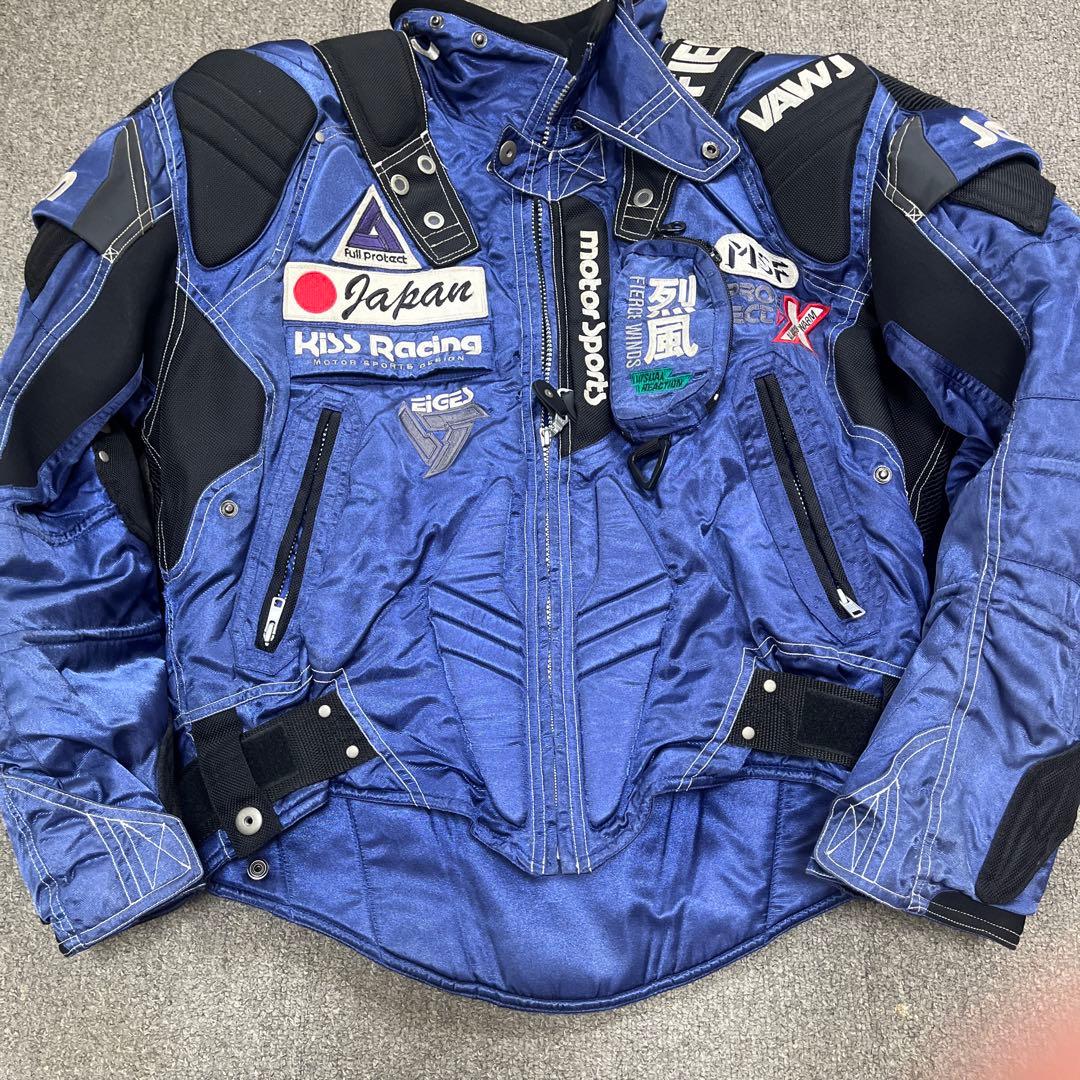 【希少】KISS RACING TEAM キスレーシングジャケット L 烈風