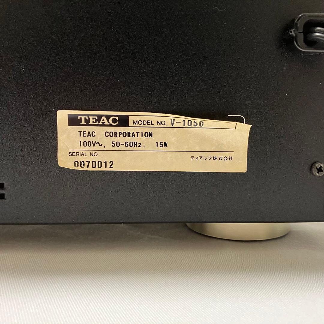 【希少】TEAC V-1050 カセットデッキ