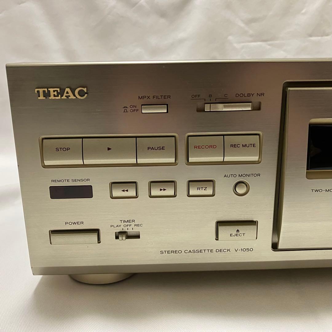 【希少】TEAC V-1050 カセットデッキ