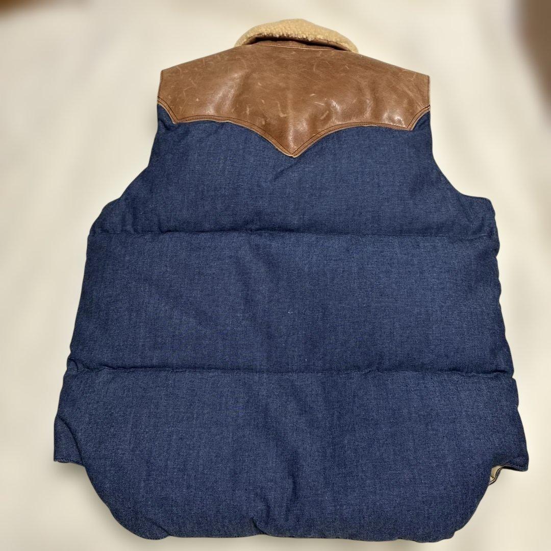 ウェアハウス　ロッキーマウンテン　ダウンベスト サイズ38