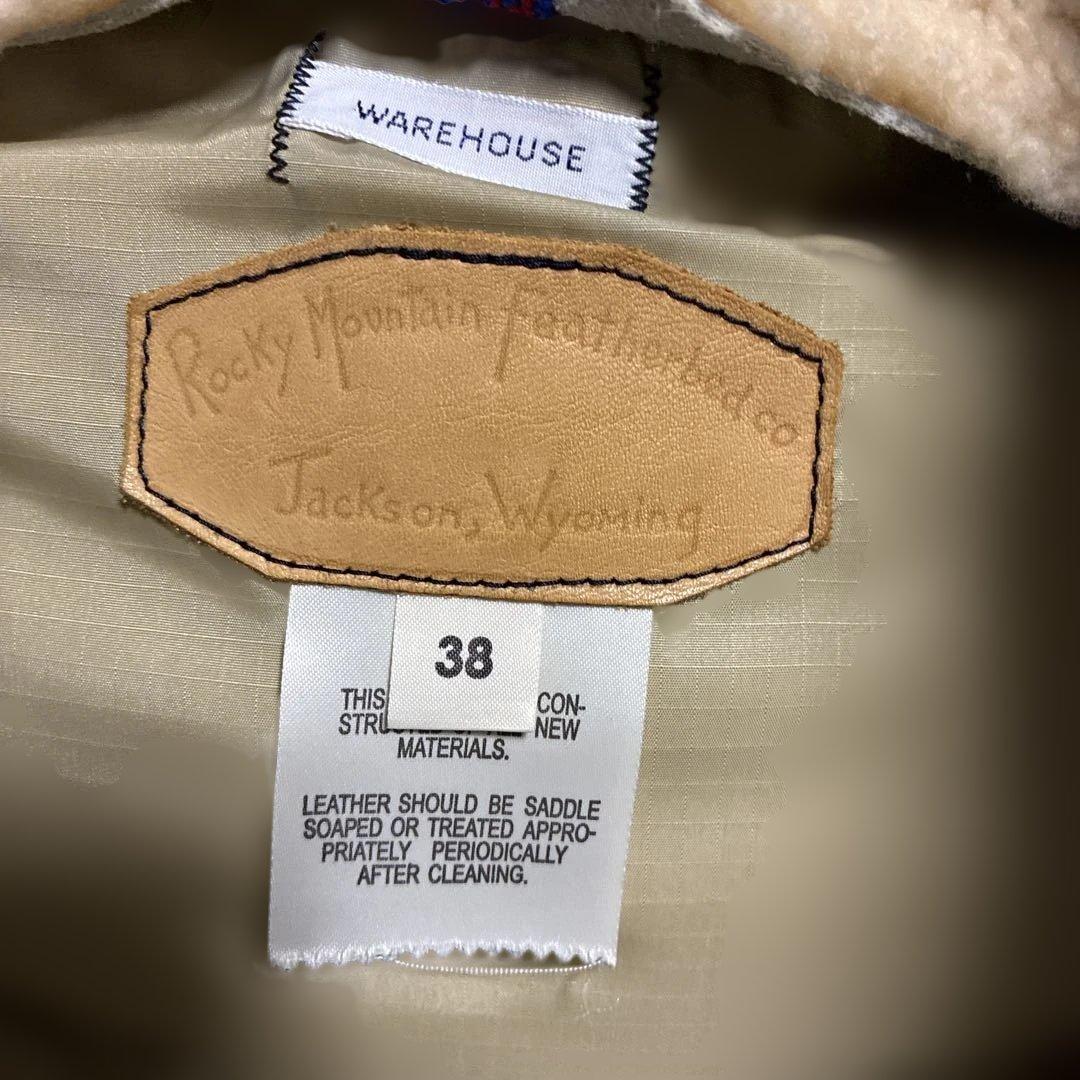 ウェアハウス　ロッキーマウンテン　ダウンベスト サイズ38