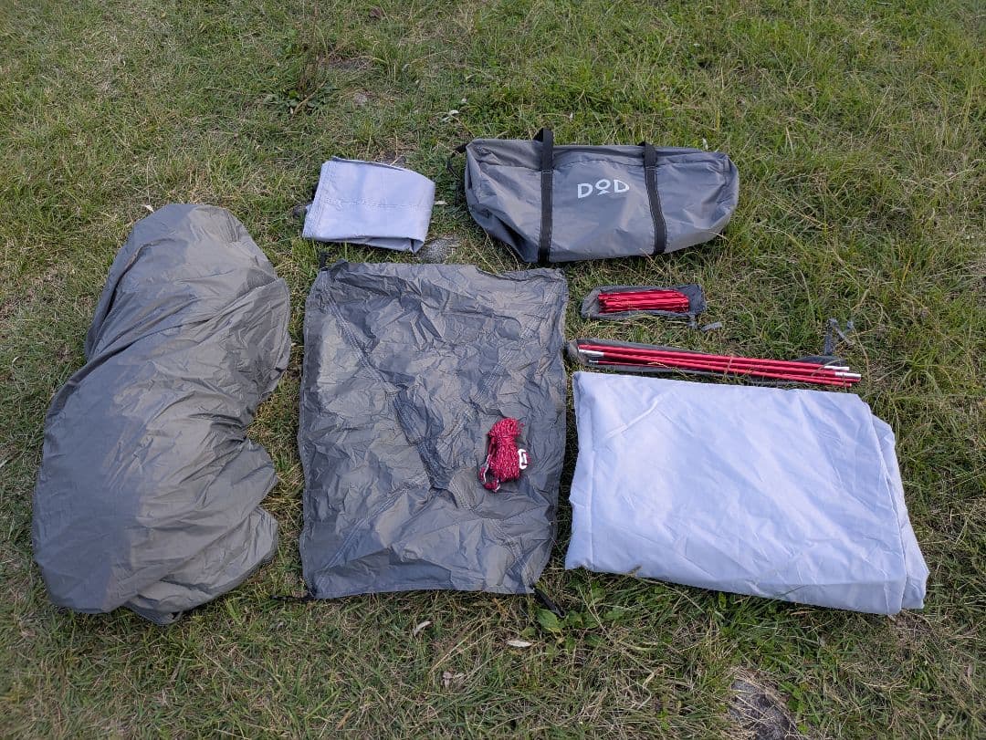 DOD　ライダーズバイクインテント　グレー