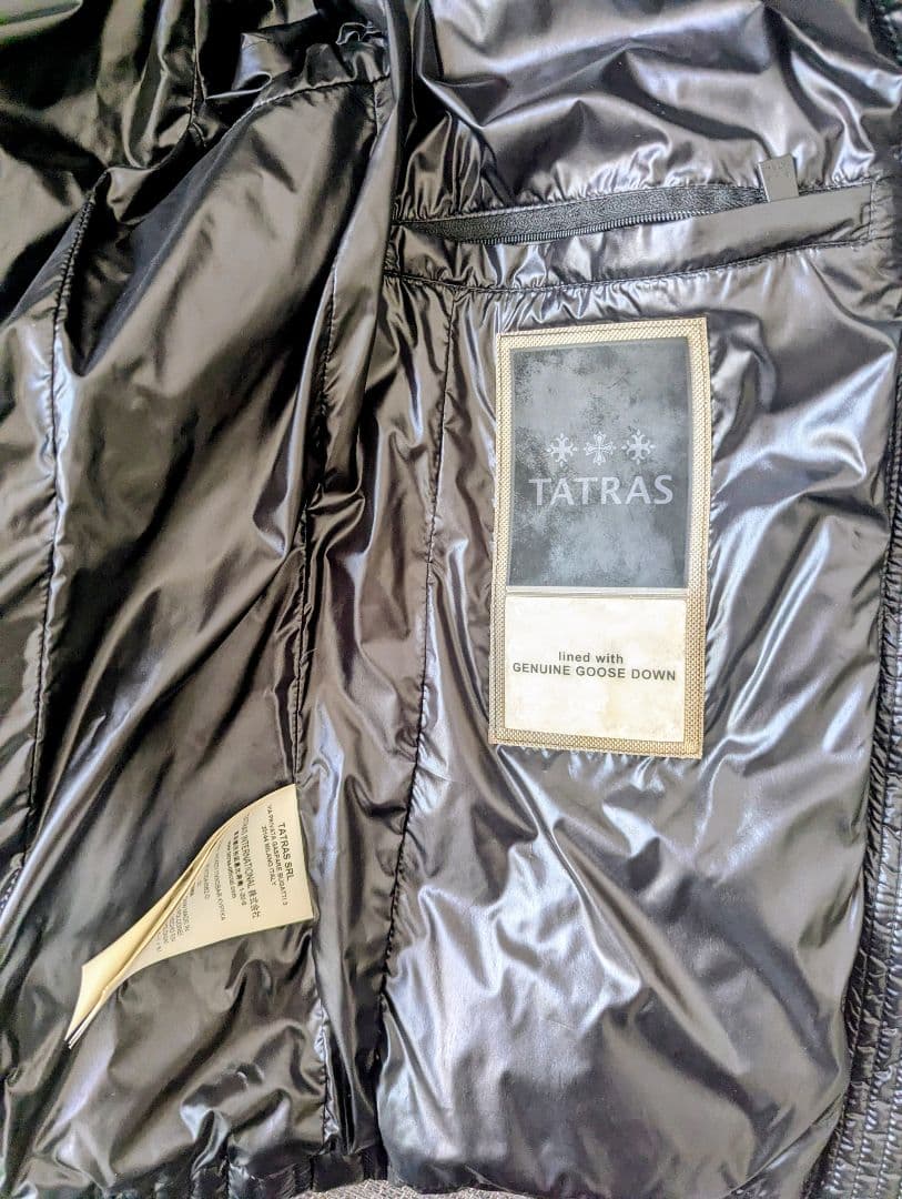 TATRAS (タトラス) ダウンジャケット ブラック 　*美品