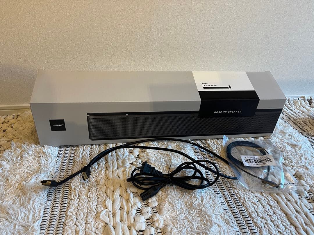 【SHU789】Bose TV Speaker ブラック