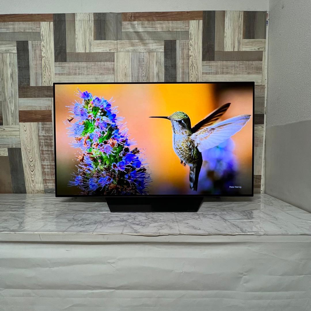 即日受渡❣️全国送料込昨年購入LG48型有機ELテレビTVer.Hulu視聴可
