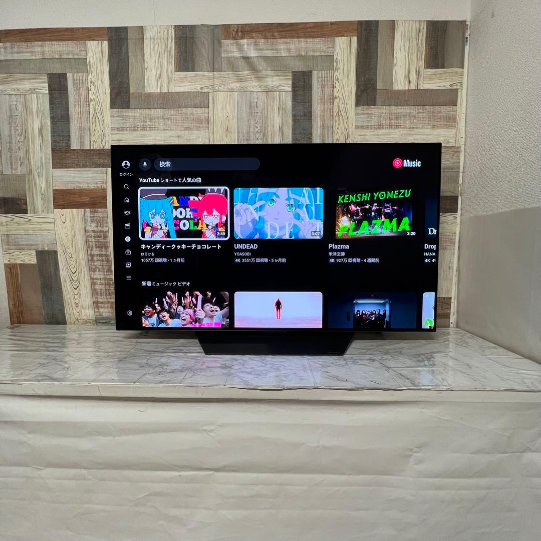 即日受渡❣️全国送料込昨年購入LG48型有機ELテレビTVer.Hulu視聴可