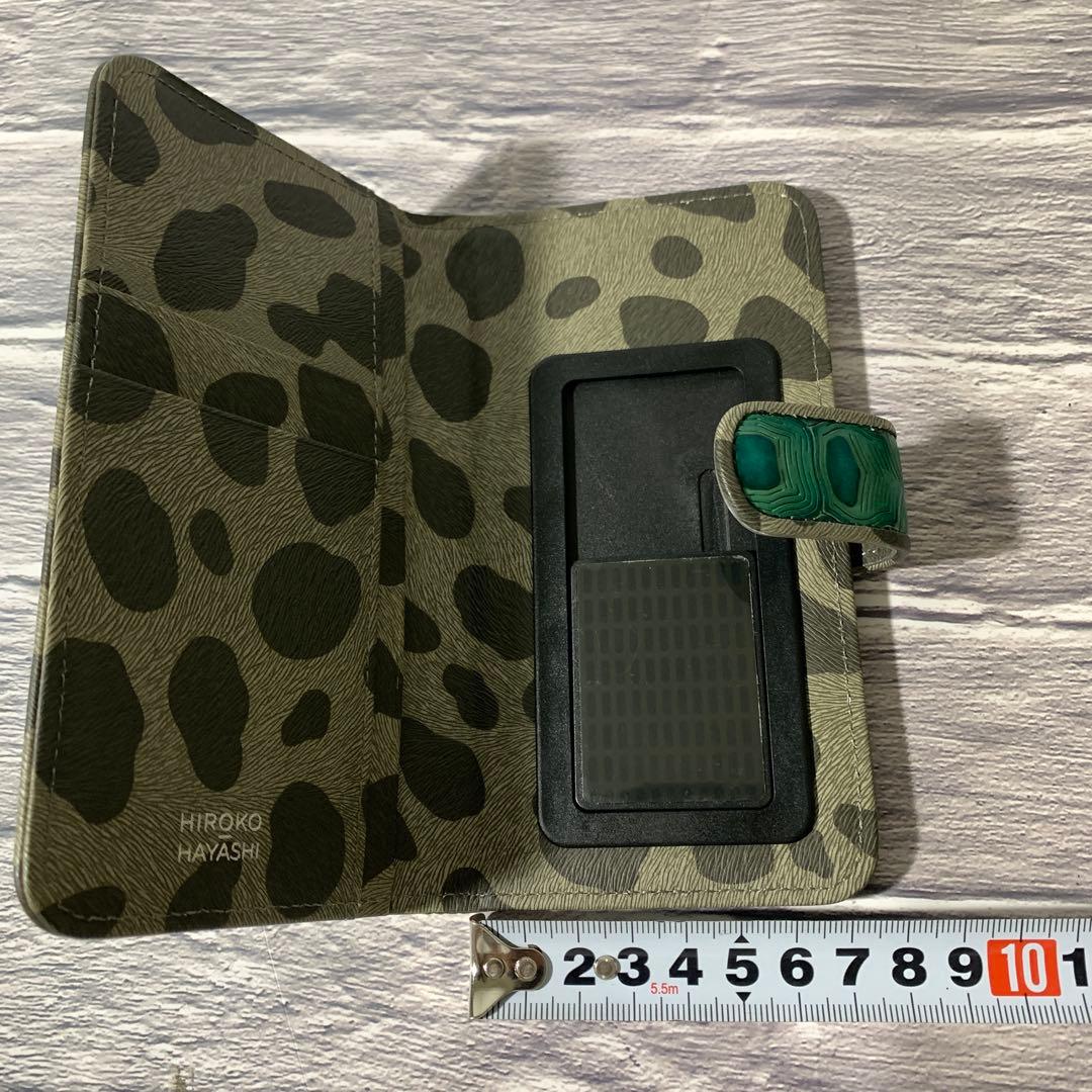 【未使用】ヒロコハヤシ　スマホケース　牛革　M71003-14