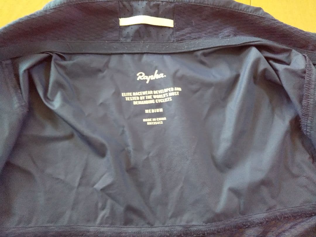 ラファ　メンズ　プロチーム　ライトウェイトウィンドブレーカー　Mサイズ　ネイビー