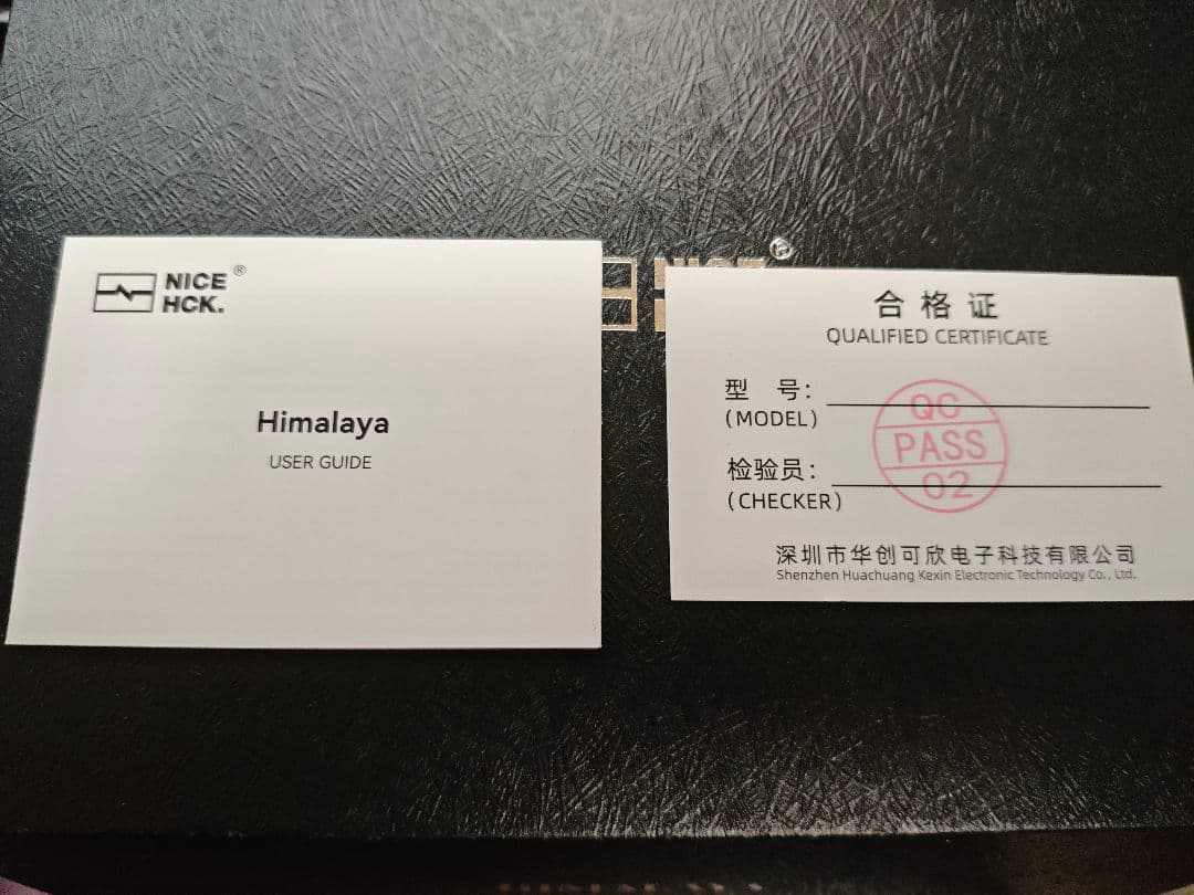 イヤホン nicehck himalaya