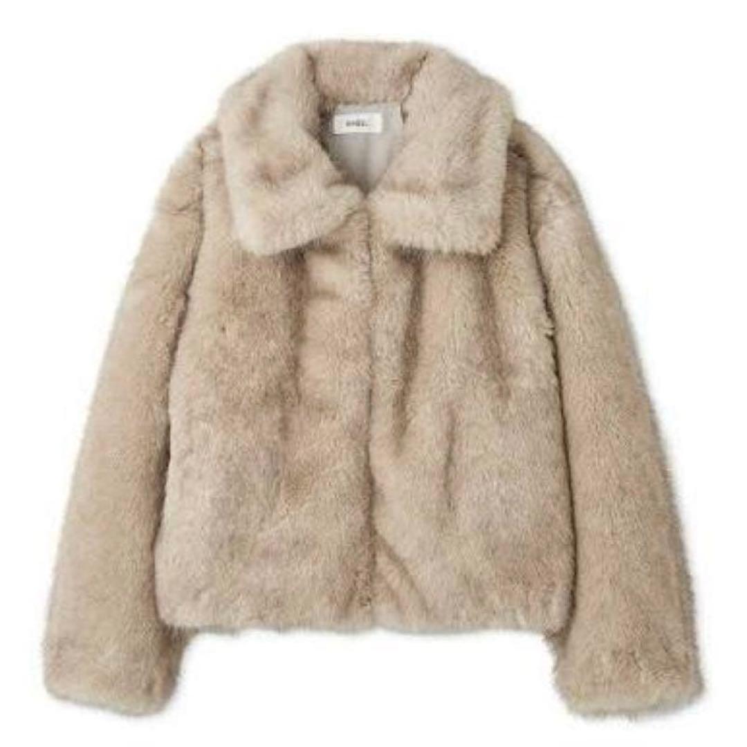 新品未使用タグ付き　snidel ファーショートコート