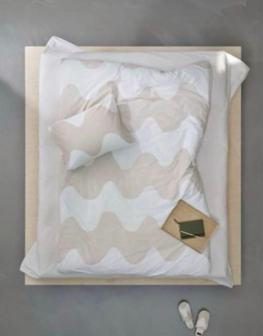 ★SALE Lokki ピローケース&ドゥベカバーセット　マリメッコ