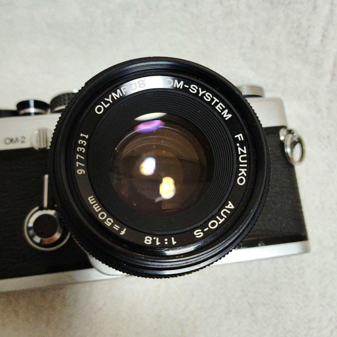 OLYMPUS OM-2 F.ZUIKO 50mmf1.8　2レンズ　露出OK