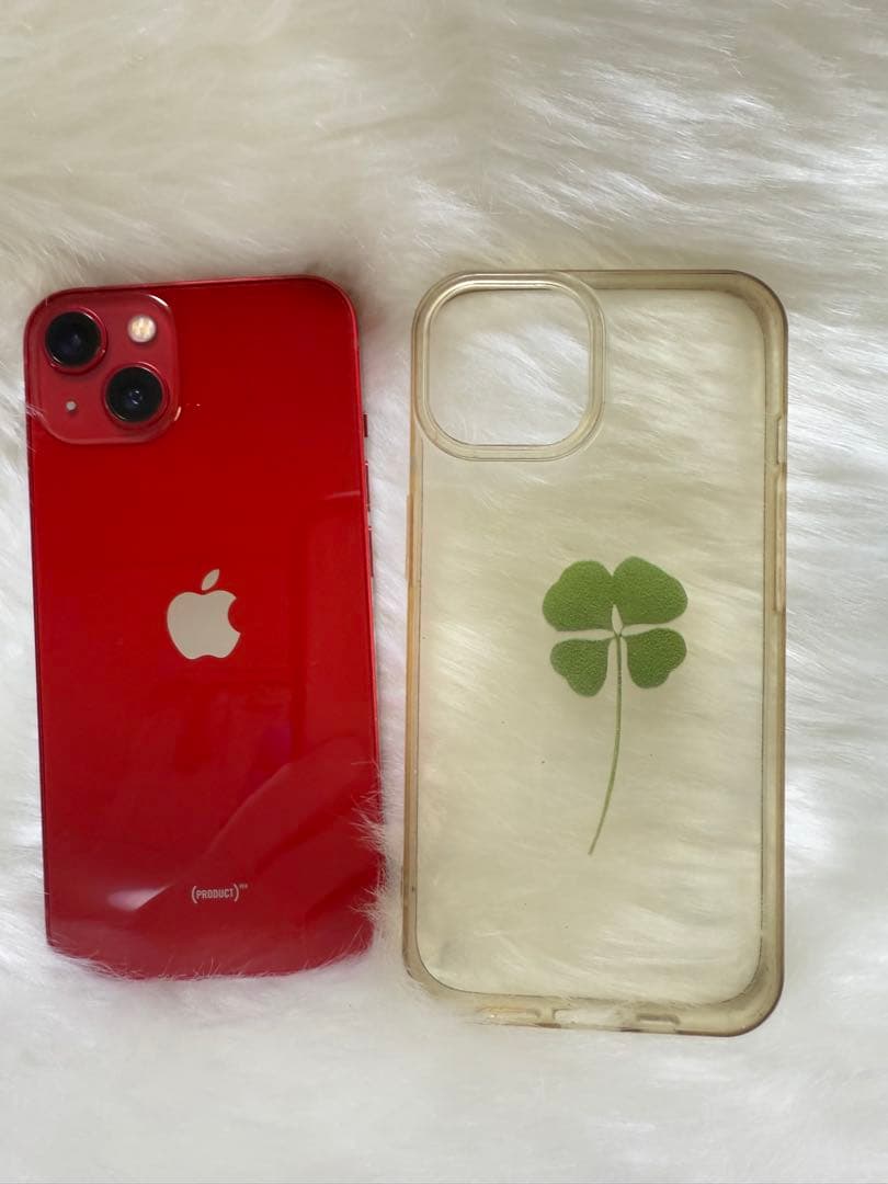 iphone 13 128GB レッド 国内版 SIMフリー バッテリー100%