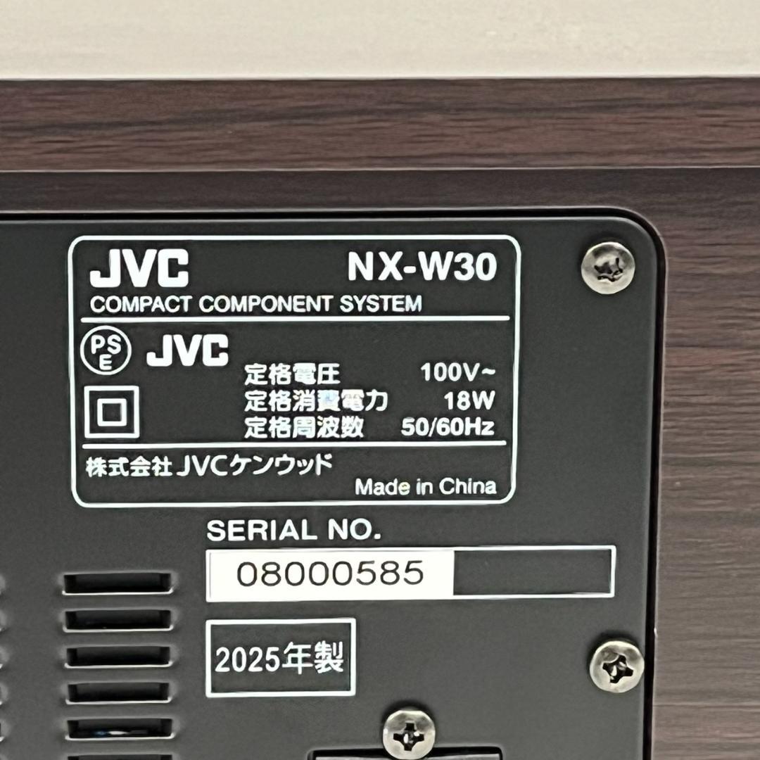k*a様 【中古】JVC NX-W30 コンパクトコンポーネントシステム オーデ