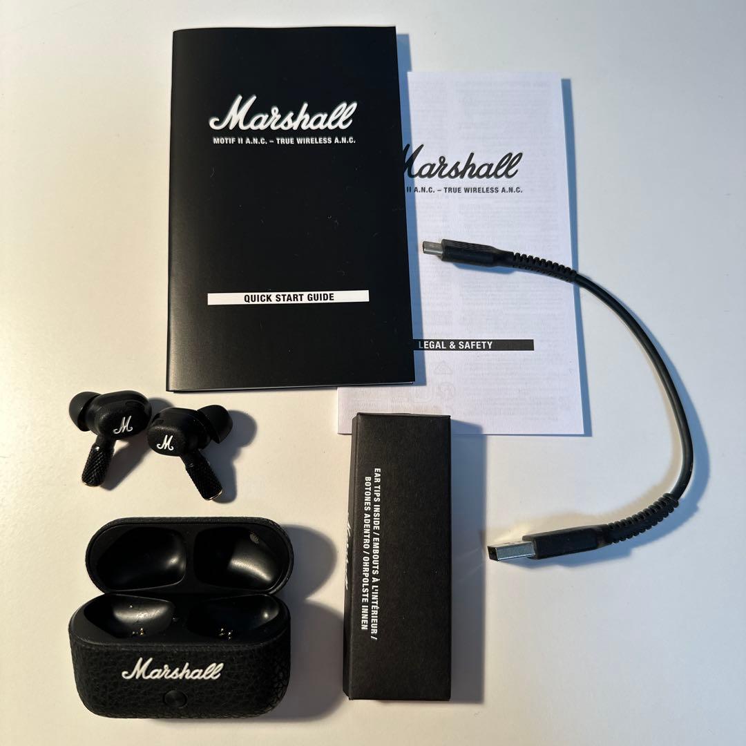 【USED】Marshall Motif II A.N.C. ブラック