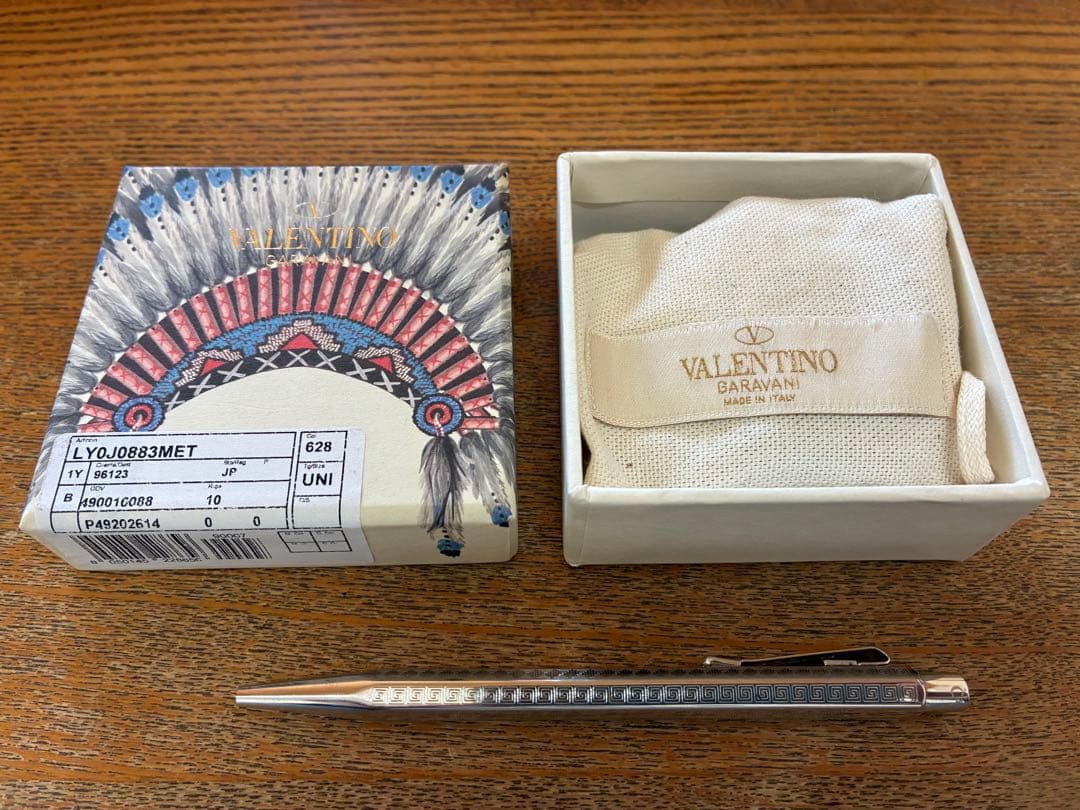 VALENTINO スカーフリング インディアンジュエリー　ナバホサンダーバード