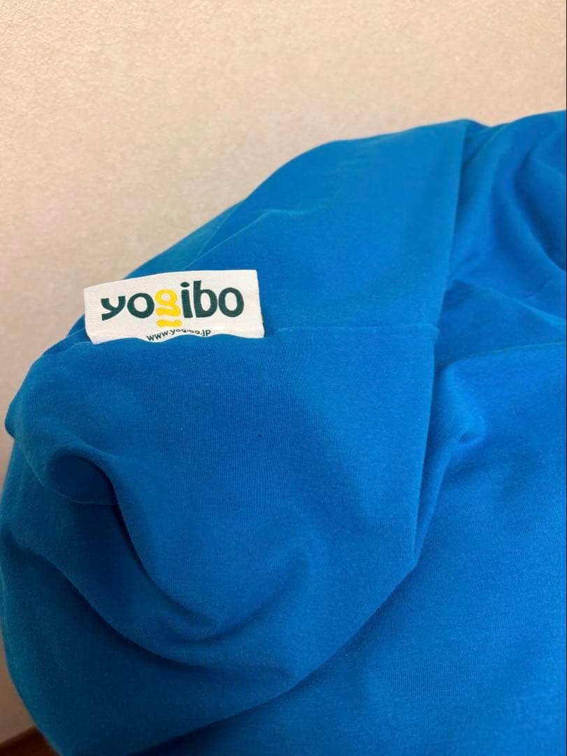 【関西　直接引き渡し限定】yogibo max ブルー
