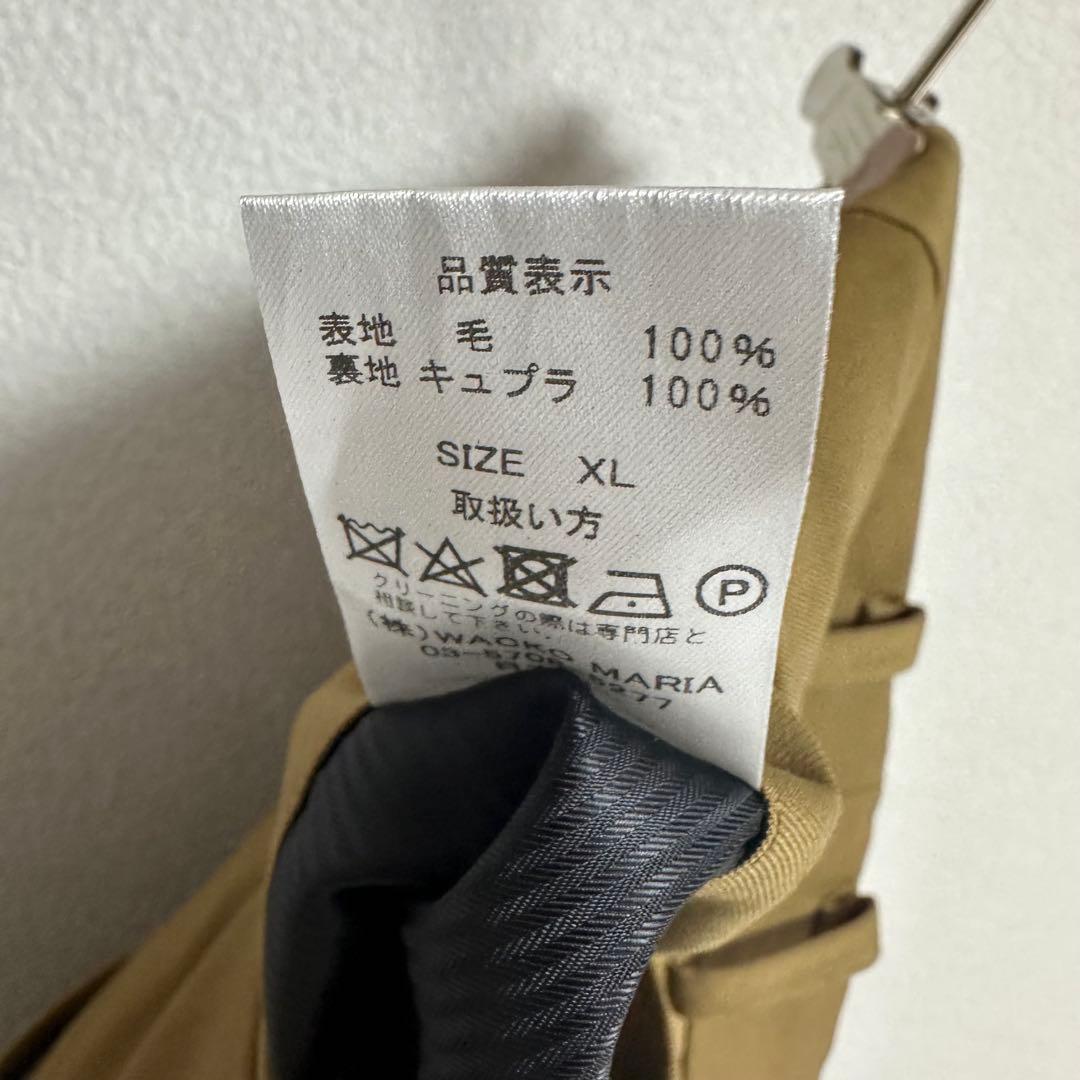 美品 wackomaria DORMEUILドーメル XL スラックス