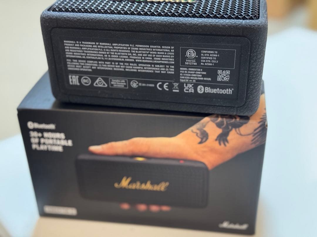 【美品】正規品　marshall EMBERTON II