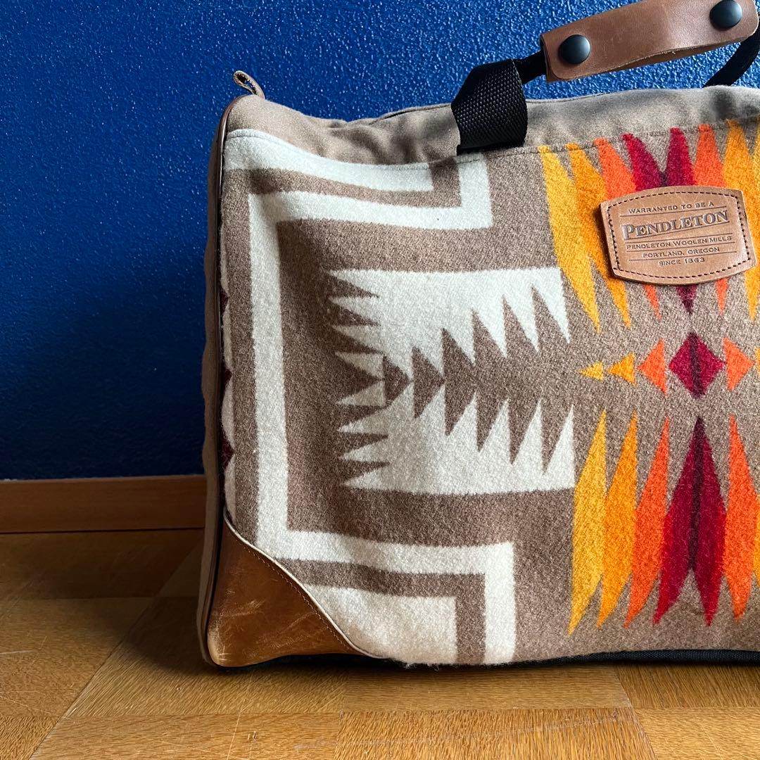 Pendleton ウールボストンバック チーフジョセフ柄 ネイティブ柄