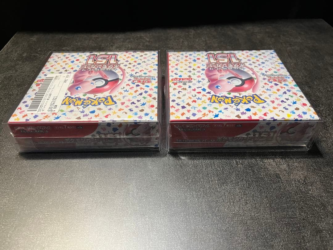 ポケモンカード 151 シュリンク付き BOX 未開封