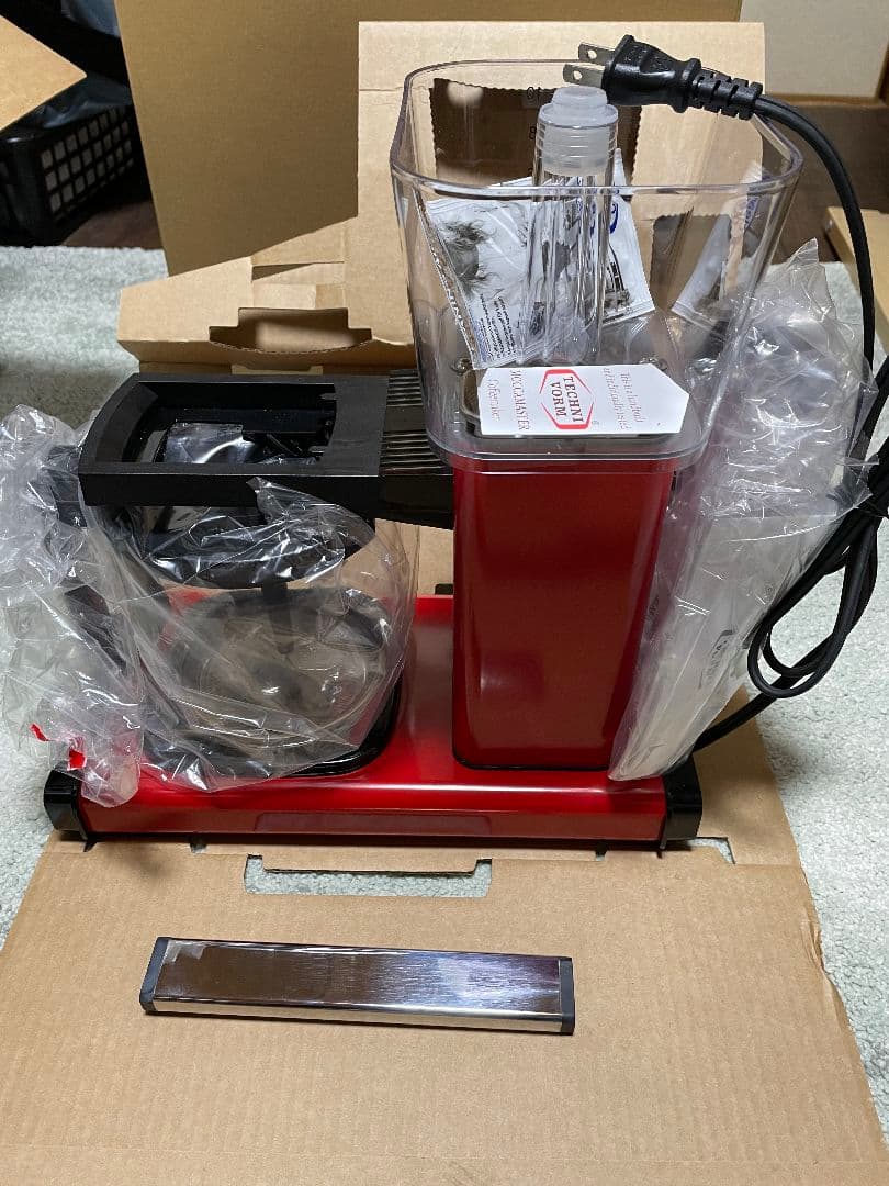 Supreme Moccamaster エスプレッソマシン レッド