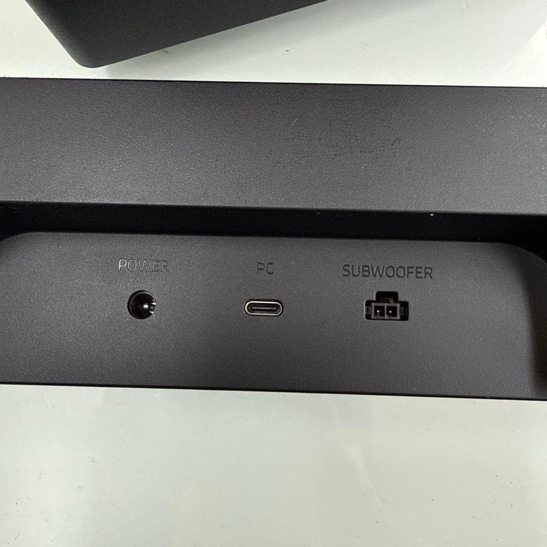 Razer Leviathan V2 サウンドバーセット　ジャンク品