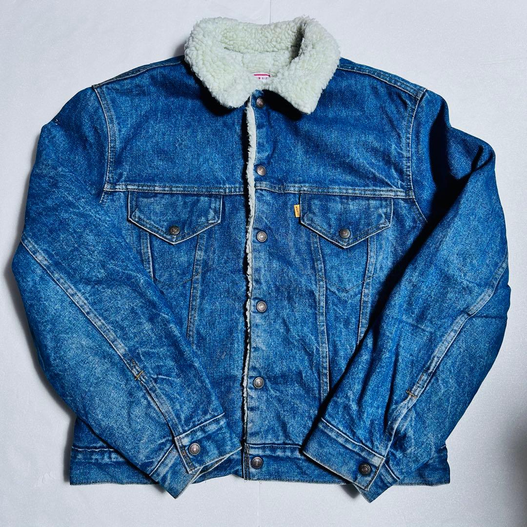 リーバイス 80s 70606 デニムジャケット ボア USA製 ヴィンテージ