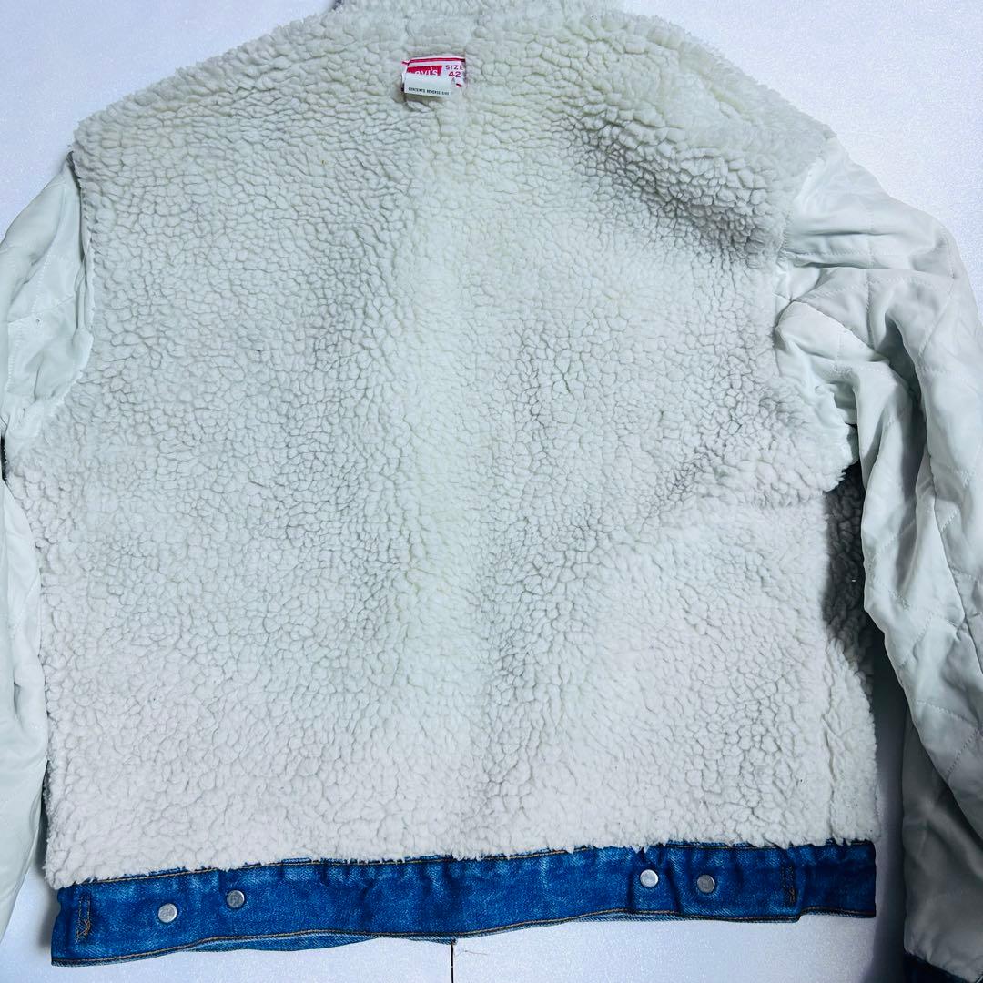 リーバイス 80s 70606 デニムジャケット ボア USA製 ヴィンテージ