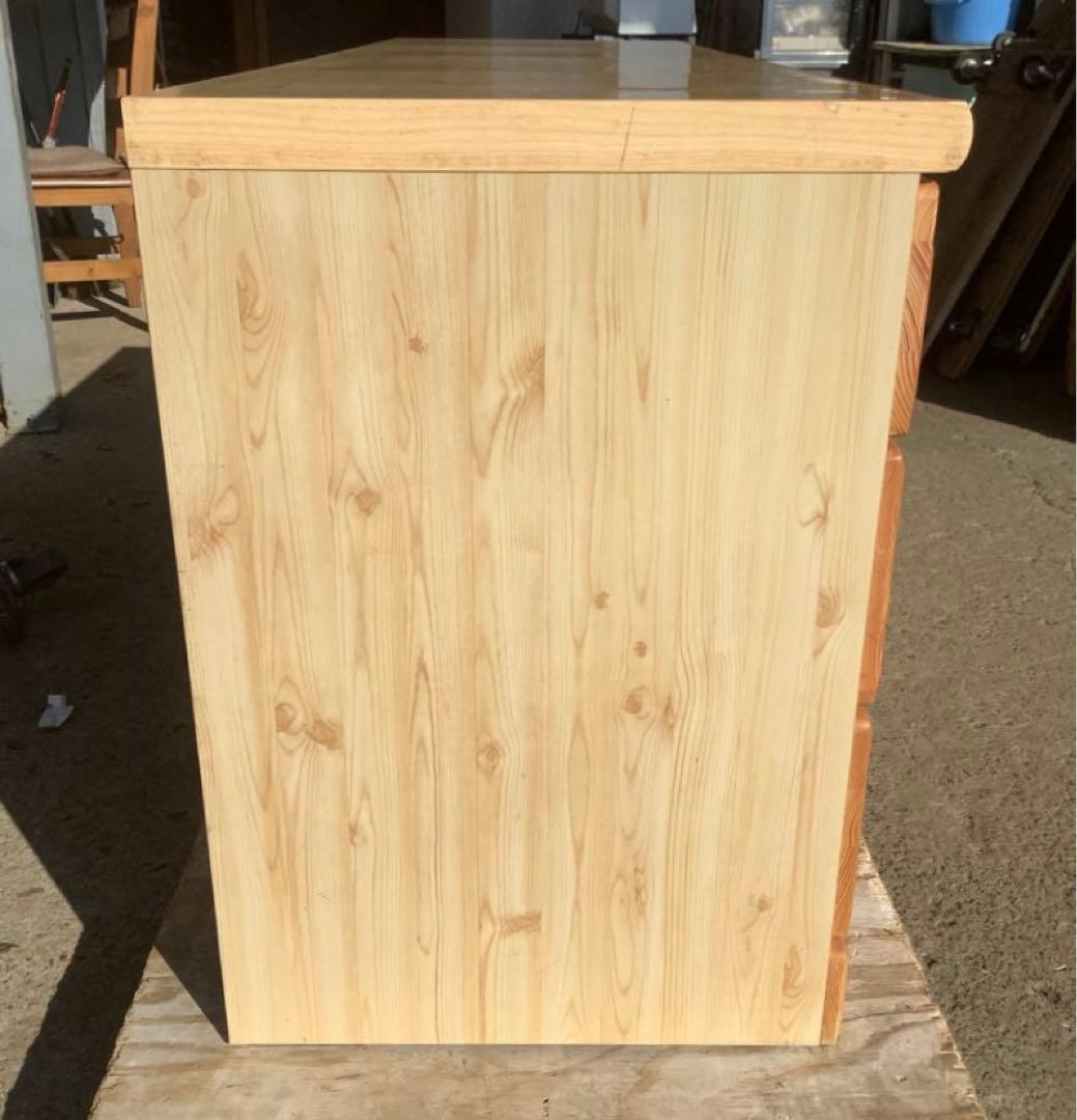 ヒョンオク 木製3段チェスト クリミール 8杯 アイクラフト