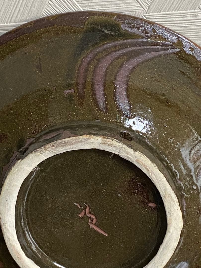 金城次郎 壺屋焼 魚文皿　菓子皿　沖縄　人間国宝　本人直筆共箱