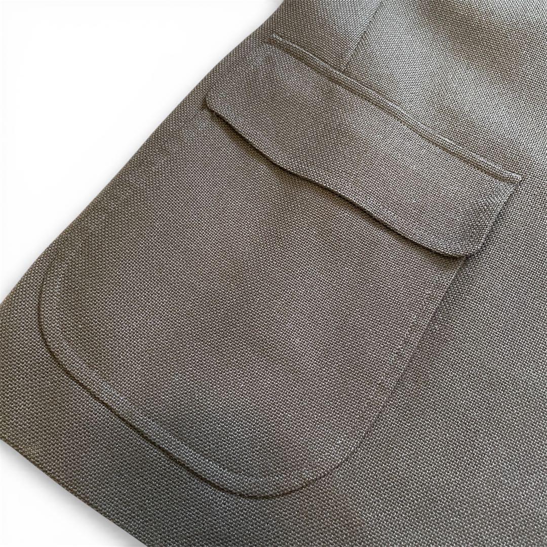 【良品】ブルックスブラザーズ 紺ブレ 金ボタン モヘア混 パーソナルオーダー L