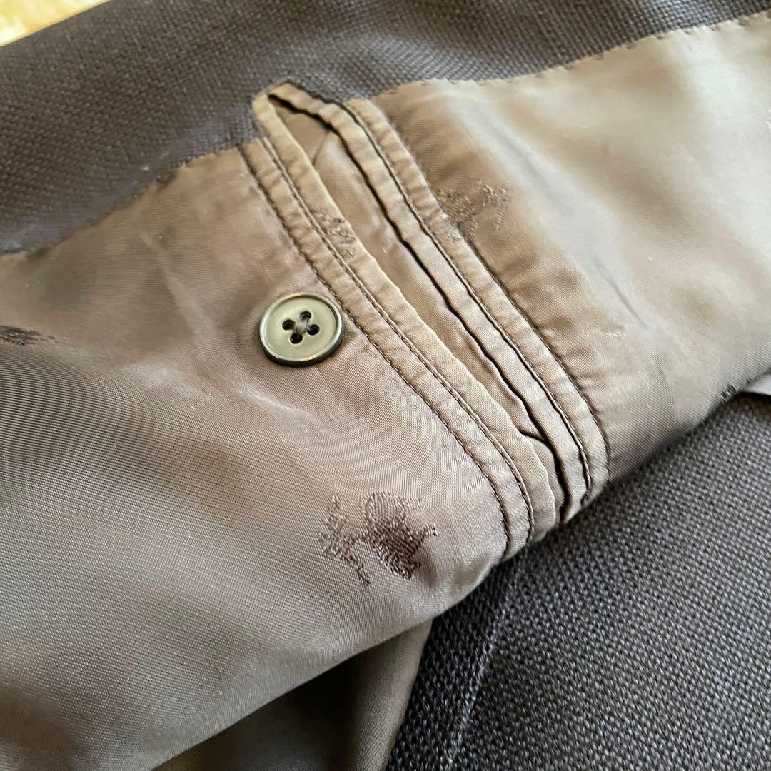 【良品】ブルックスブラザーズ 紺ブレ 金ボタン モヘア混 パーソナルオーダー L