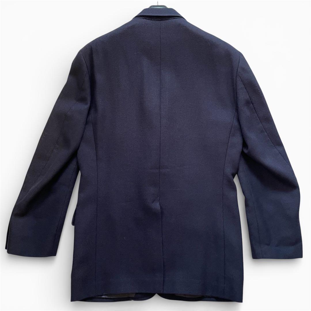 【良品】ブルックスブラザーズ 紺ブレ 金ボタン モヘア混 パーソナルオーダー L