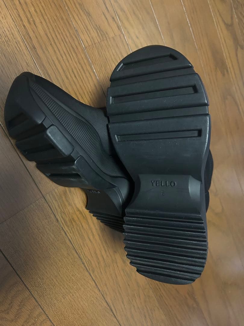 yello ダブルスニーカーショートブーツ