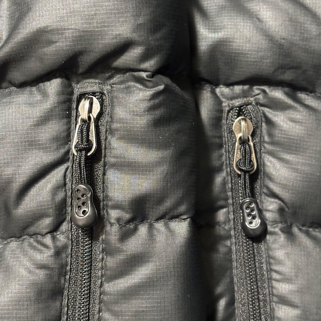 【美品】patagonia ダウンセーターフーディ Sサイズ ブラック