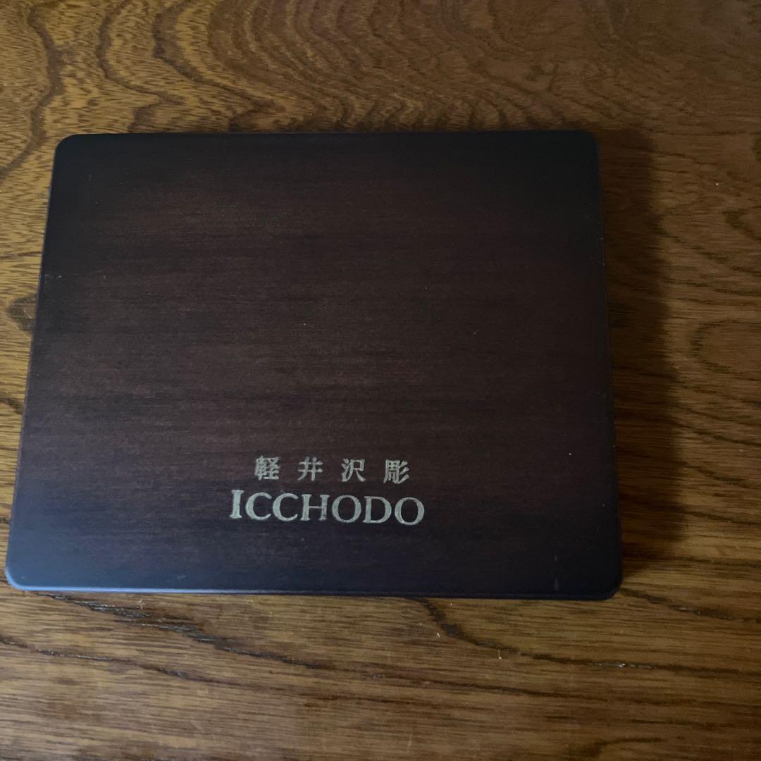 軽井沢彫り写真立て　ミツ窓　桜 軽井沢彫家具工房　ICCHODO