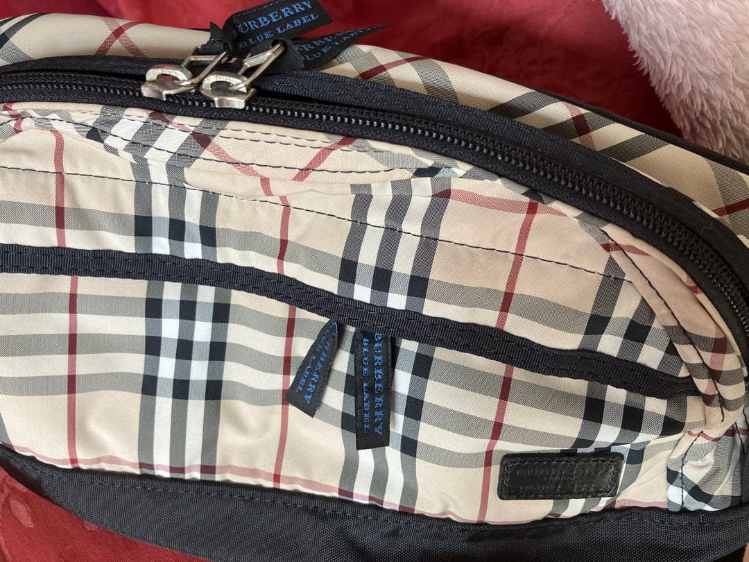 バーバリーブルーレーベル　ボディーバック❤️ご購入前コメントお願いします❤️