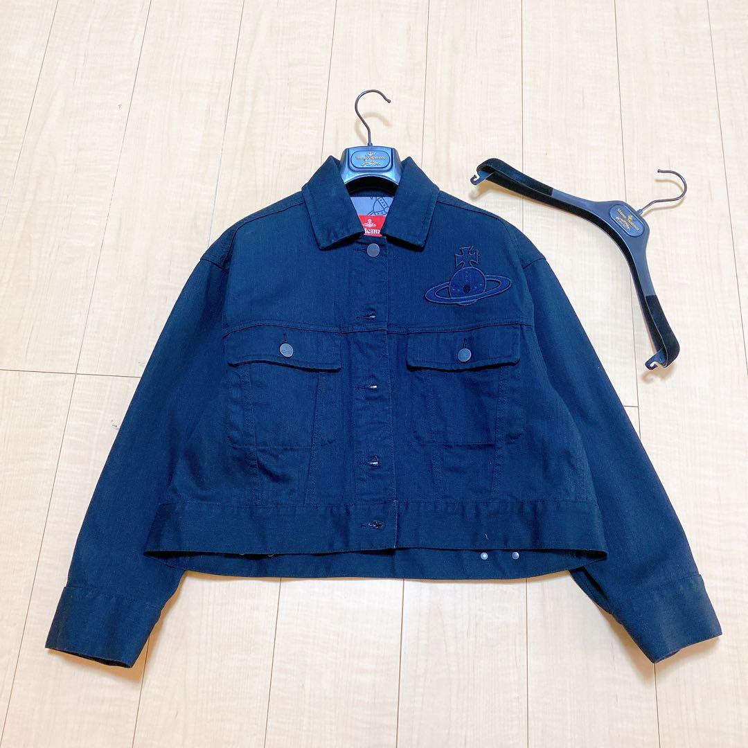 vivienne westwood LED LABEL ジャケット 黒 Mサイズ