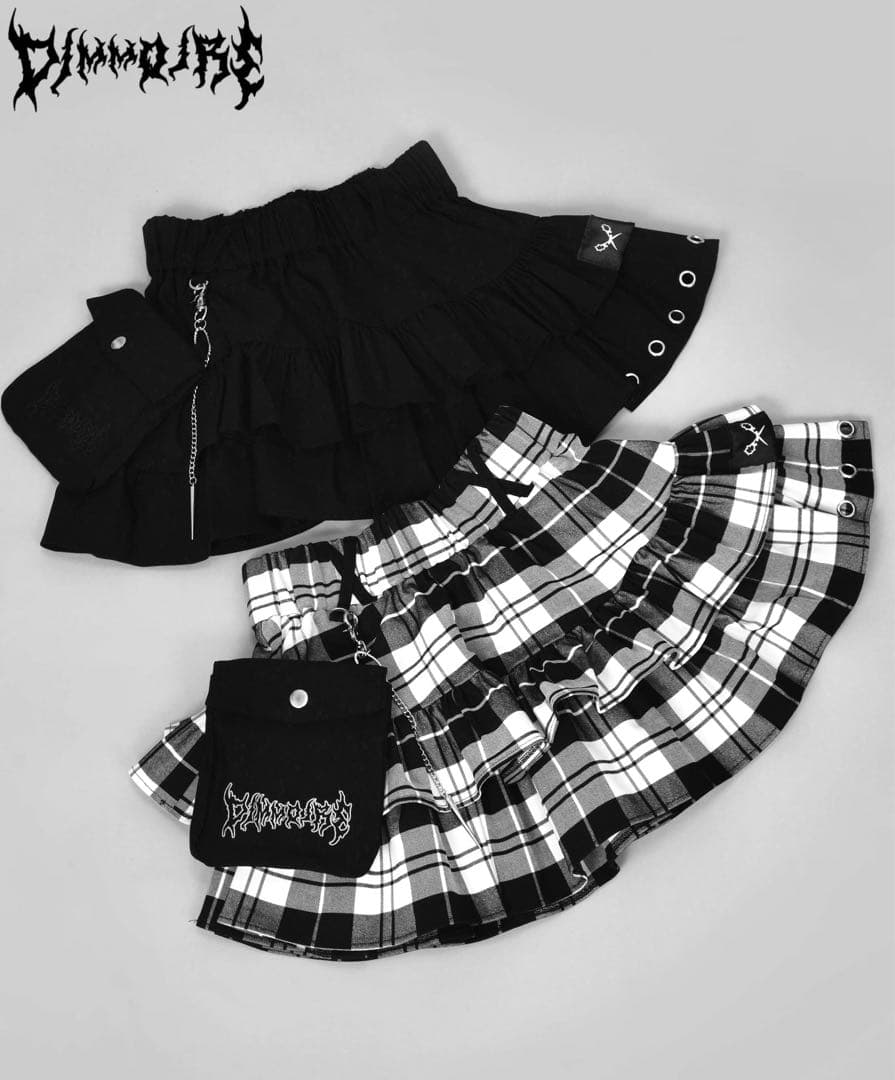 即*〇様 DimMoire チェックスカート