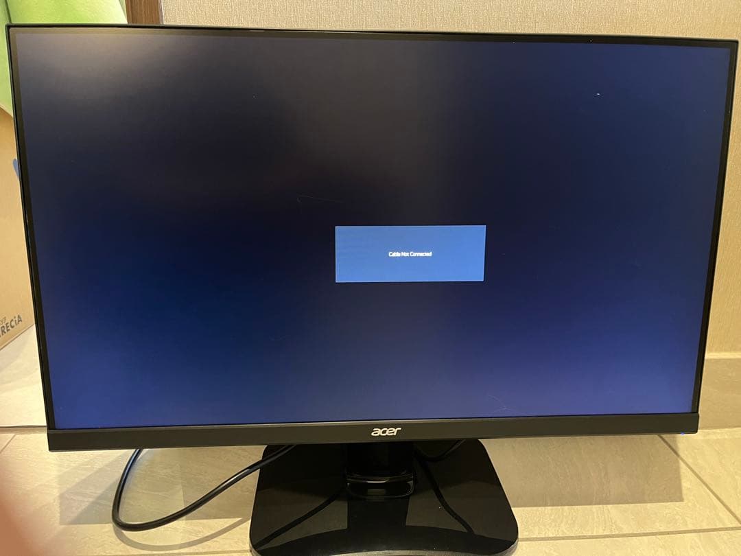 Acer 27インチ　大画面薄型ディスプレイ 本体　非光沢Acer KA272