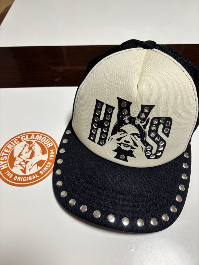 HYSTERIC GLAMOUR スタッズメッシュキャップ 正規品