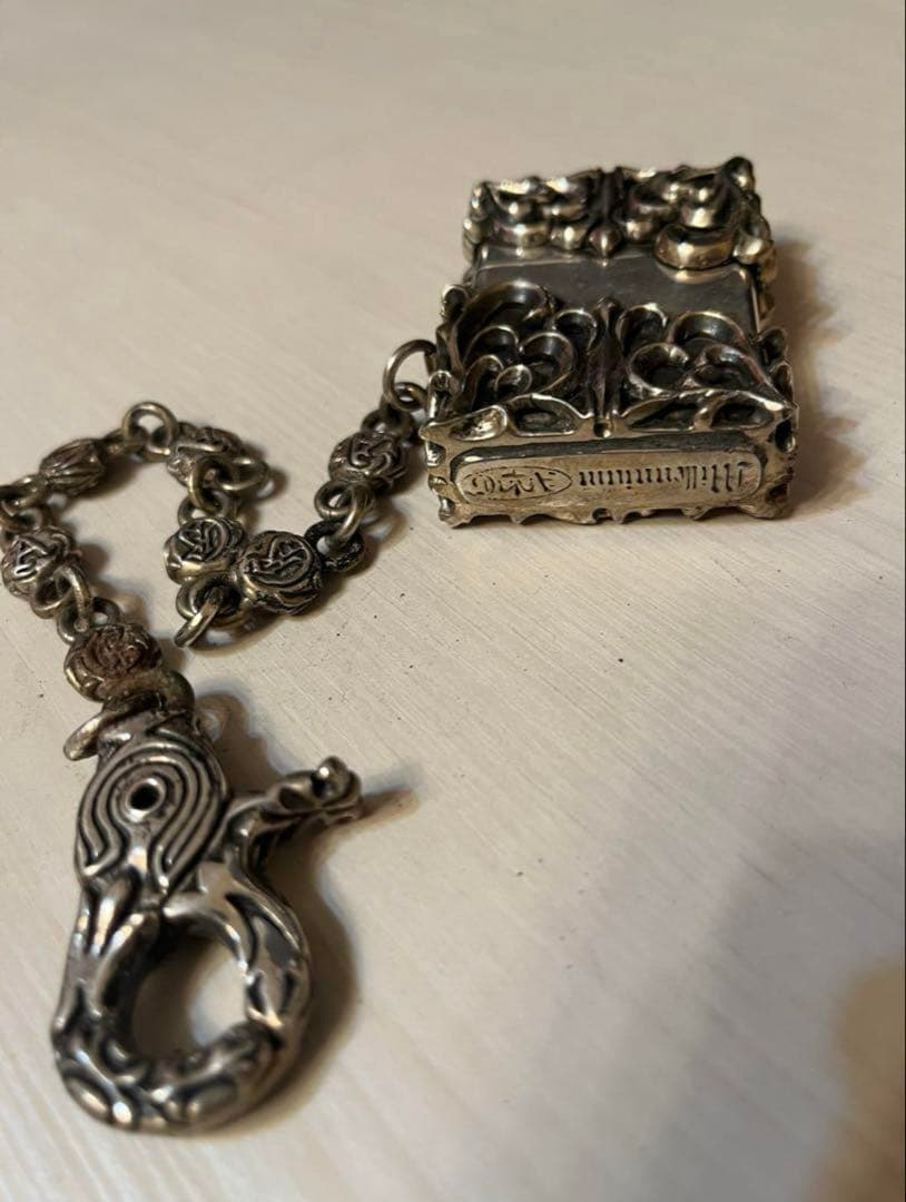 A&G ウォレットチェーン　ジッポー　シルバー925 silver925