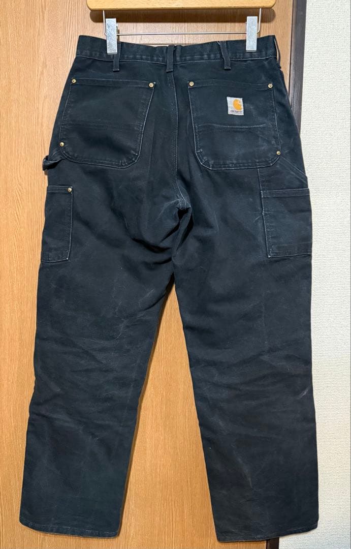 Carhartt ダブルニーワークパンツ フェードブラック 32x32