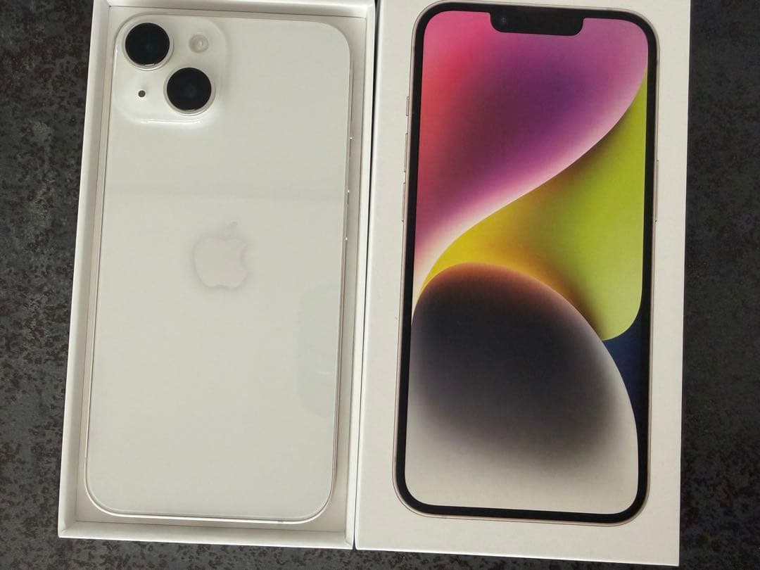 iPhone14本体　スターライト　128G