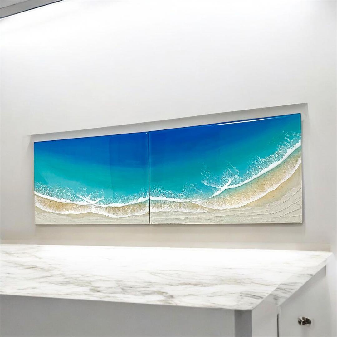 52 オーシャンアート　オーシャンパネル　オーシャンレジン　海