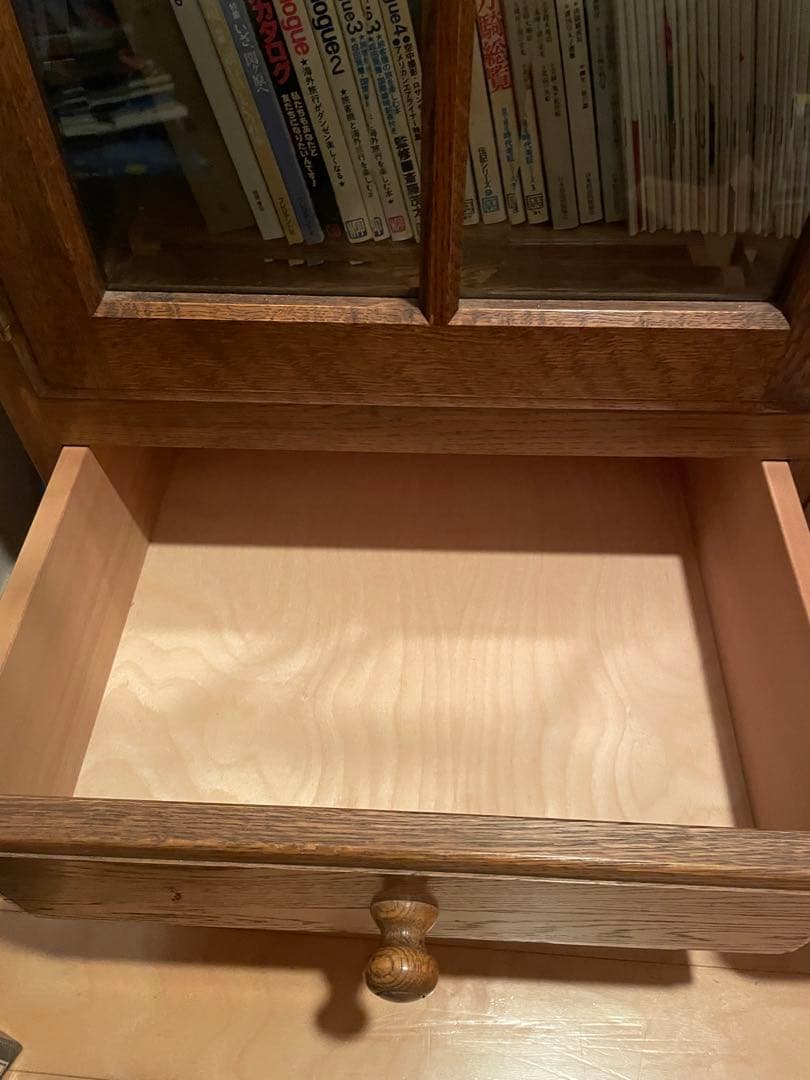 《ナラ材　本棚　》