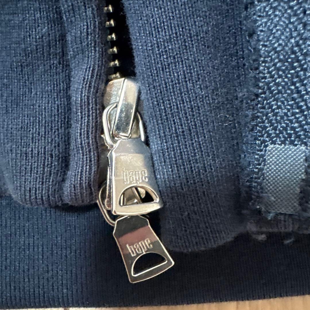 BAPE パーカー　ネイビー