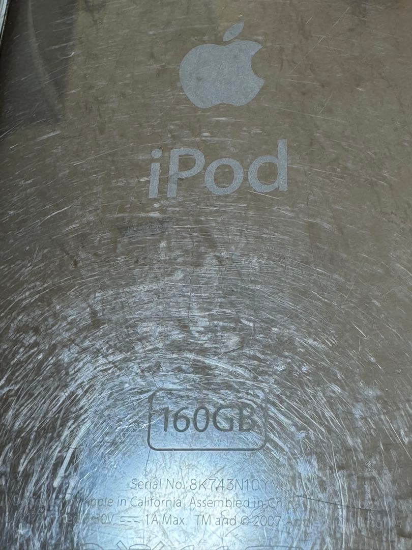 iPod classic 160GB 第6.5世代　シルバー