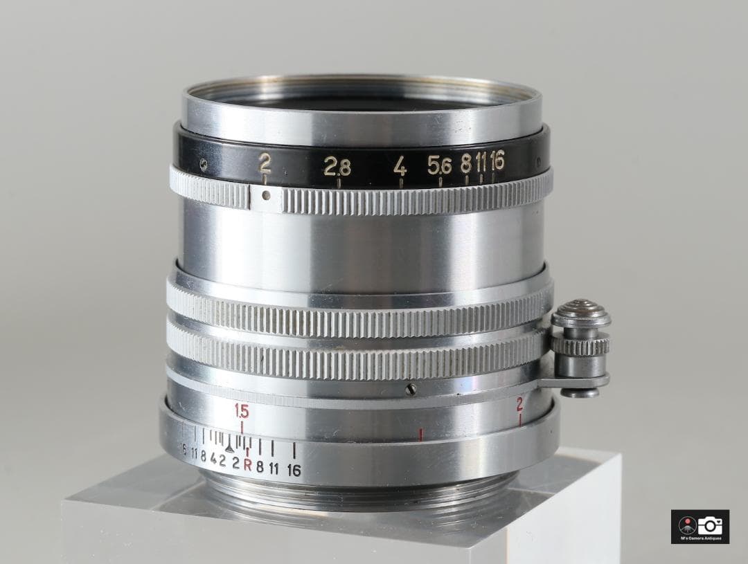 美品Nikkor H C 5ｃm F/2 黒帯ライカＬ３９レンズ整備済２